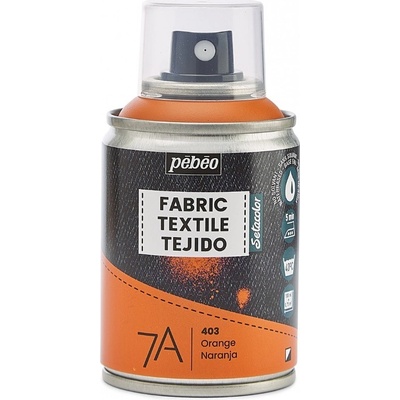 Barva na textil ve spreji Pebeo 7A 100 ml 403 Orange – Zboží Mobilmania