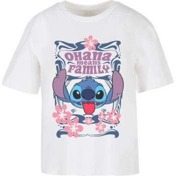 MERCHCODE Тениска Lilo & Stitch Ohana Means Family Tee white XXLUB-MC1240-00220 - , размер XL