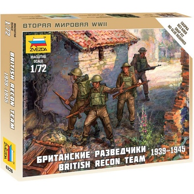 Zvezda British Recon Team 19351945 1:72
