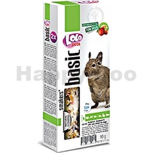 LOLO pets Smakers ovoce a ořechy osmák degu 2 klasy 90 g