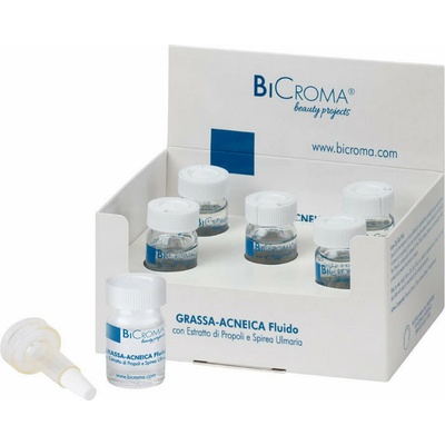 BiCroma BIO-TEKUTÉ SÉRUM NA MASTNOU A AKNÓZNÍ PLEŤ 5x5 ml
