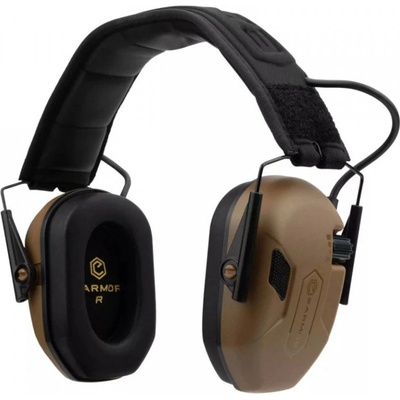 Earmor Sluchátka elektronická Earmor M300A, Coyote Brown