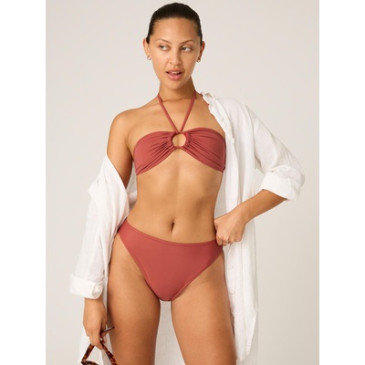 Modibodi Менструални бански костюм Modibodi High Hi-Leg Cheeky Sahara Red долна част Modibodi | Cherven | Момичешки | L