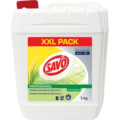 Savo na podlahy a povrchy Lemongrass 5 kg