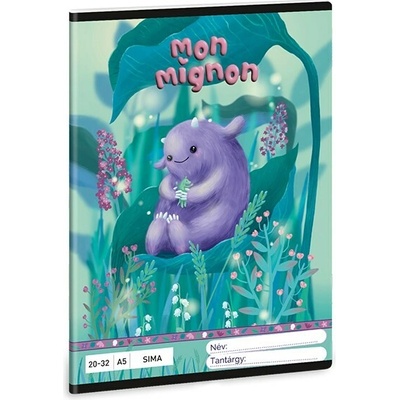 ARS UNA Zošit hladký A 5 20 32 Mon Mignon