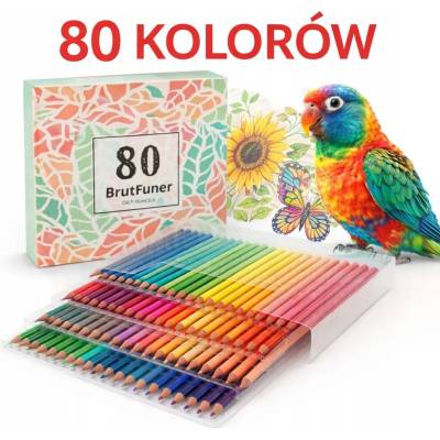 Brutfuner olejové pastely 80 ks