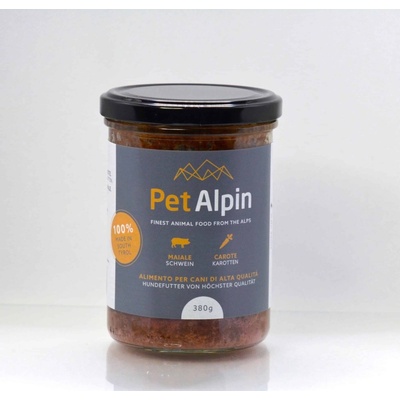 Pet Alpin bravčové s mrkvou 380 g