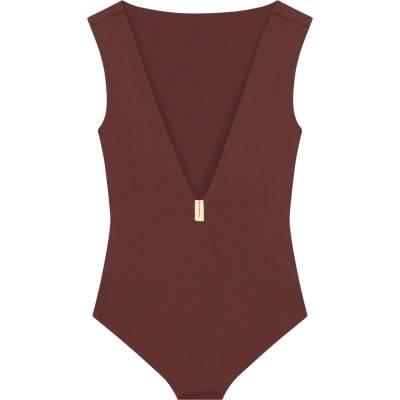 MYMARINI Дамски бански костюм MYMARINI Women's Seabody Swimsuit - Chocolate - размер XL (150-5680-0514)