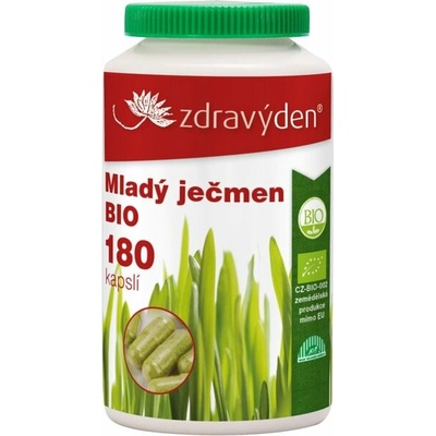 Zdravý den Mladý jačmeň BIO 180 tabliet