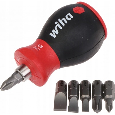 Zásobník bitů Stubby, magnetický, 1/4 , v blistru, WIHA, 33738