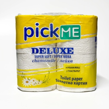 Image 1 of PICK ME ТОАЛЕТНА ХАРТИЯ ПИКМИ ЛАЙКА 4БР/3ПЛ