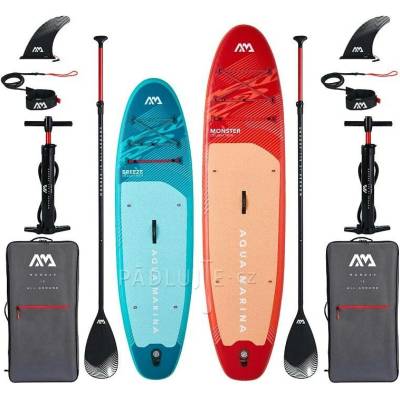 Paddleboard AQUA MARINA BREEZE Silver tree MONSTER 12'0 Sky Glider