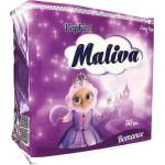 Maliva Салфетки бели 100% целулоза, 33х33см, 50бр