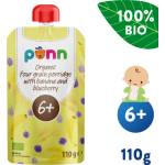 Salvest Ponn BIO Банан с боровинка и зърнени люспи (110 г) (71137)
