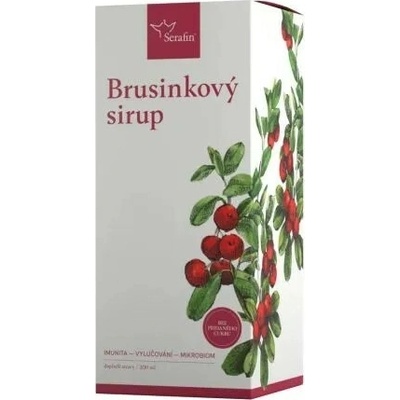 Serafin byliny Brusinkový sirup 200 ml