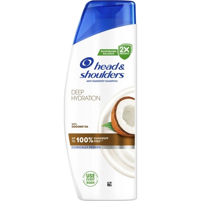 Head & Shoulders Deep Hydration Coconut šampón proti lupinám 250 ml