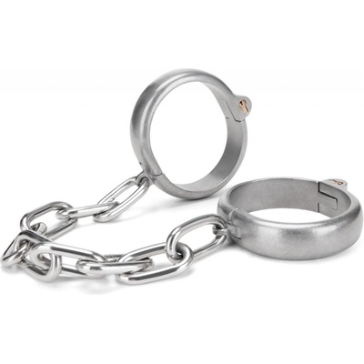 Prowler Red Heavy Duty Hand Cuffs Silver