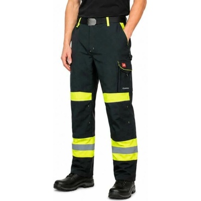 Art Mas Classic VIS kalhoty Black/Yellow