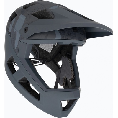 Endura Детска велосипедна каска Endura Singletrack Full Face grey camo