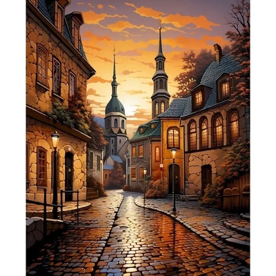 Картина за рисуване по номера 40 х 50 см. dz67133