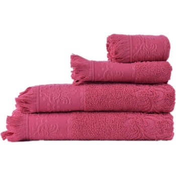 Image 1 of Png Панагюрище Хавлиена кърпа Натура 90/145 см циклама