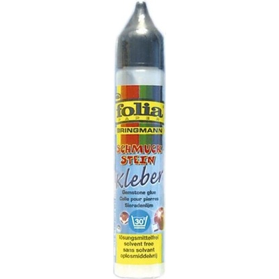 Lepidlo na ozdobné kamínky průhledné - v tubě (30g)