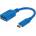 ICINTRACOM Адаптер MANHATTAN USB 3.2 Gen1 A - C F/M, 15cm, син 353540 (353540)