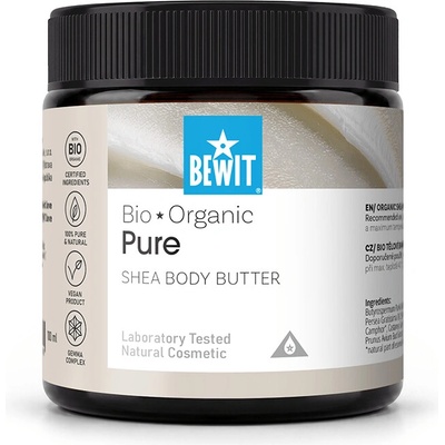 BEWIT Bambucké tělové máslo Pure BIO 230 ml