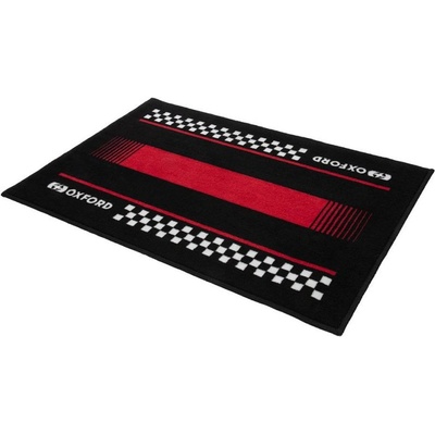 Oxford Pitlane RED červená/černá 90 x 60 cm