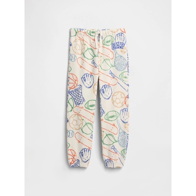 GAP Baby Sweatpants with Logo Boys modrá