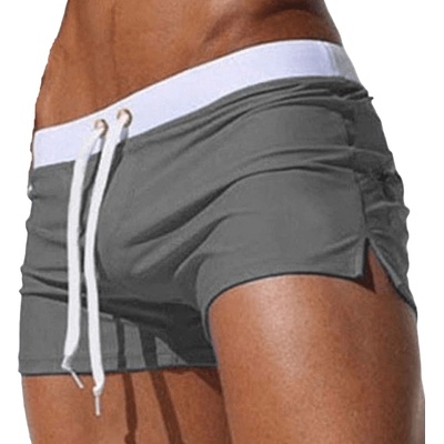 Мъжки шорти в тъмносиво