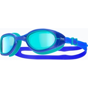 TYR Очила за плуване TYR Special Ops 2.0 Mirrored royal / aqua