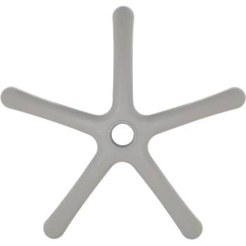 Carmen Звезда за детски стол - 250 мм - полипропилен - сива