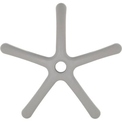 Carmen Звезда за детски стол - 250 мм - полипропилен - сива