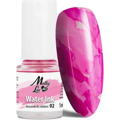 MollyLac ART Water Ink Akvarelová farba na zdobenie č. 2, 5ml