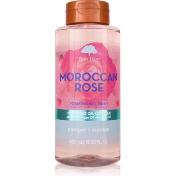 Tree Hut Moroccan Rose Foaming Gel Wash пенлив душ гел 532ml