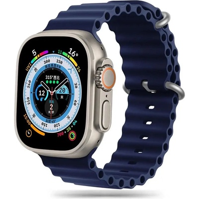 Tech-Protect Каишка Tech-Protect IconBand Pro Strap за Apple Watch 4 / 5 / 6 / 7 / 8 / 9 / SE / Ultra 1 / 2 (42/44/45/49 mm), тъмносиня (5906302310272)