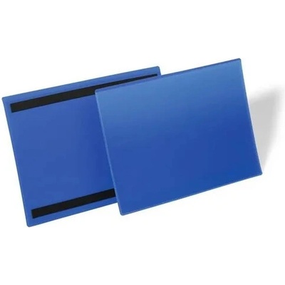 DURABLE Logistické vrecko, A4, na ležato, DURABLE, magnetické, tmavomodrá
