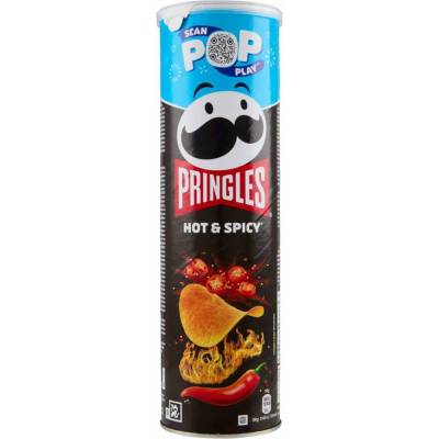 PRINGLES HOT & SPICY 185 g