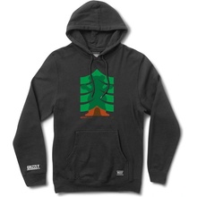 GRIZZLY mikina Strong Branches Pullover Hoody Blk