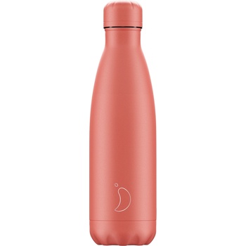 Chilly's Bottles Pastel Термос бутилка 500 мл, коралова (B500PAACR)