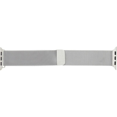 Tactical 356 Loop Magnetický Kovový Řemínek pro Apple Watch 1/2/3/4/5/6/SE 42/44mm Silver 8596311069345