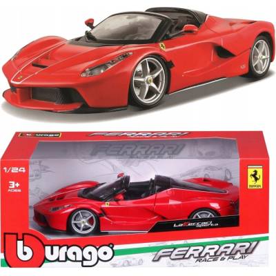 Bburago Model Laferrari Aperta červený mierka 1:24