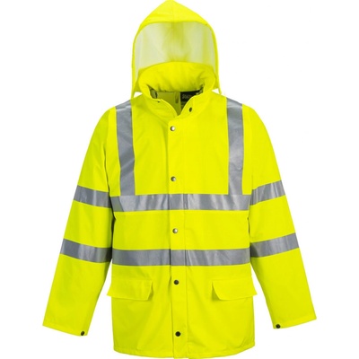 Portwest bunda S461 Hi Vis prodyšná zateplená nepromokavá reflexní žltá