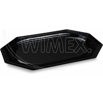 Wimex Podnos rPET oválny čierný 45x30,2cm :