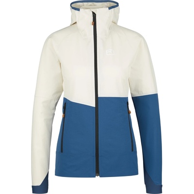 Ortovox Дамско софтшел яке Ortovox Women's Punta Berrino Hooded Jacket Softshell jacket - White Chalk (103-2381-0312)