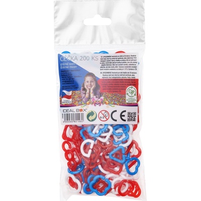 Ideal Box Céčka státní barvy 200 ks – Zboží Mobilmania