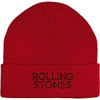The Rolling Stones шапка Hackney Diamonds Logo Red UNI (RSBEAN14R)