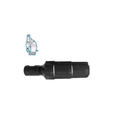 Powerbor Стъпално свредло Ø 28-30-32 mm (x25 mm), HSS, Weldon 19 (19X28M3)