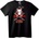 NOONEBRAND Тениска с аниме лисичи войн - XS, Black